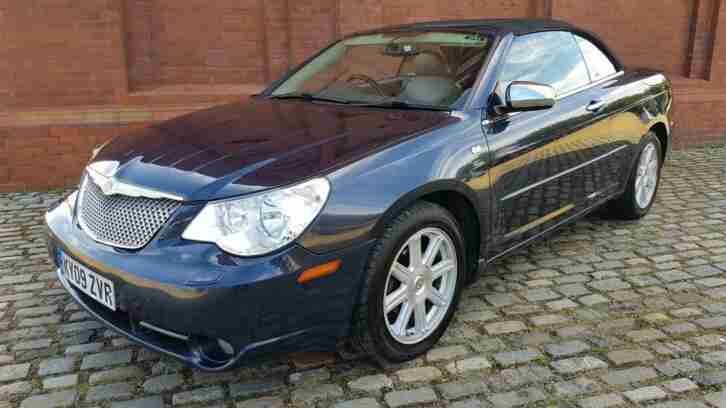 CHRYSLER SEBRING LIMITED 2.7 V6 AUTOMATIC SOFT TOP CONVERTIBLE LOW MILEAGE