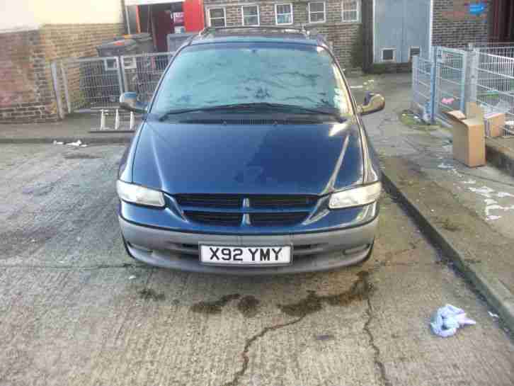 CHRYSLER VOYAGER DIESEL 85,000 MILES 7 SEATER SPARES OR REPAIR EXPORT NO RESERVE