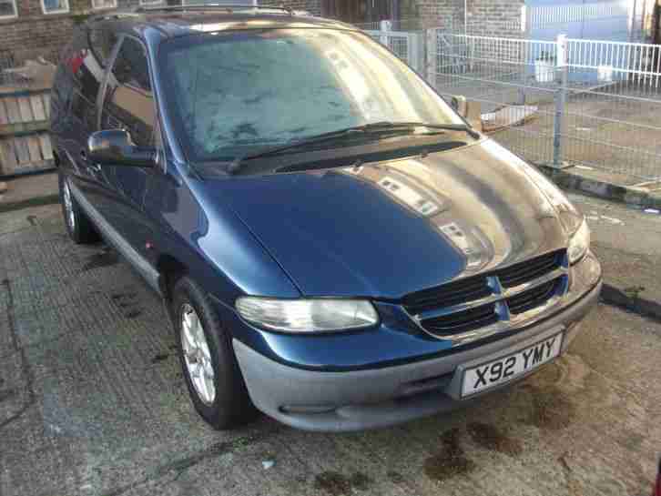 CHRYSLER VOYAGER DIESEL 85,000 MILES 7 SEATER SPARES OR REPAIR EXPORT NO RESERVE