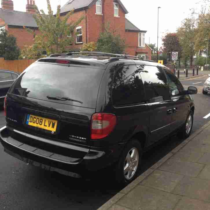 CHRYSLER VOYAGER EXECUTIVE CRD BLACK 2008