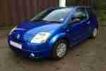 CITREON C2 1.4i SX 3 DOOR BLUE 2006