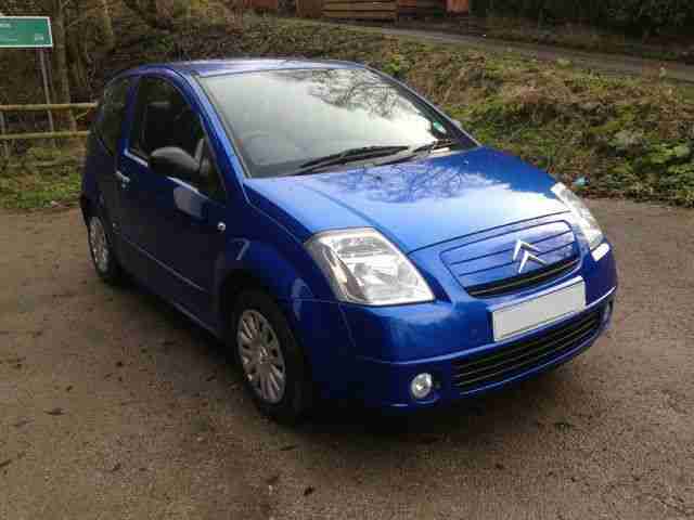 CITREON C2 1.4i SX 3 DOOR BLUE 2006