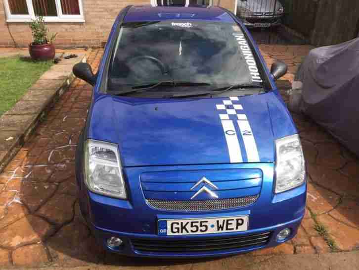 Citroen C2. Citroen car from United Kingdom