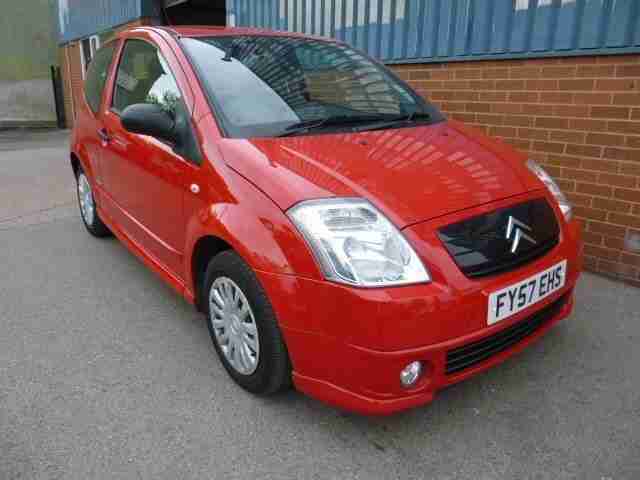 CITROEN C2 FURIO 2007 Petrol Manual in Red