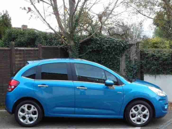 CITROEN C3 EXCLUSIVE 2010 Petrol Automatic in Blue