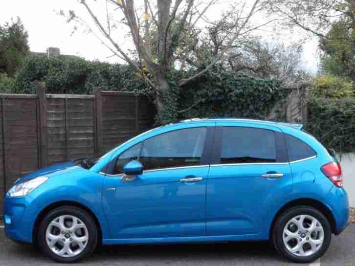 CITROEN C3 EXCLUSIVE 2010 Petrol Automatic in Blue