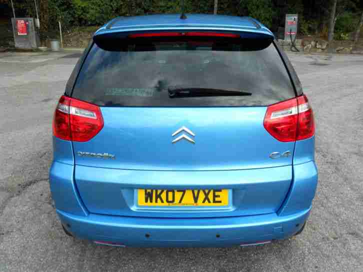 CITROEN C4 PICASSO 1.6 HDi VTR+ EGS AUTO, DIESEL, 2007, LOW MILEAGE ONLY 46'000