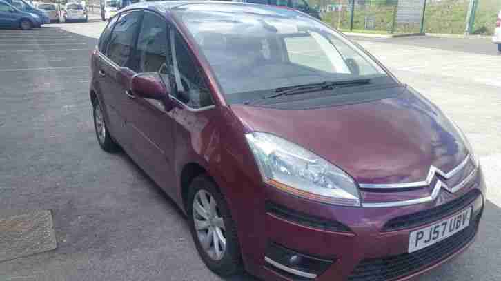 CITROEN C4 PICASSO EXCLUSIVE DIESEL SPARES REPAIR 74,000 MILES