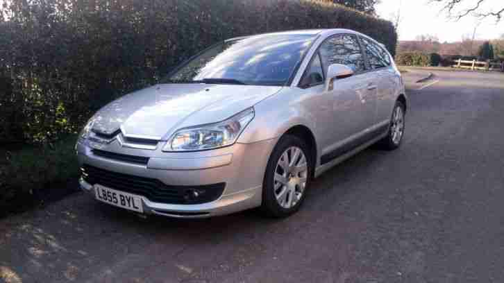 CITROEN C4 VTR PLUS 1.6 HDI SILVER COUPE FSH NEW CAMBELT DIESEL 2006