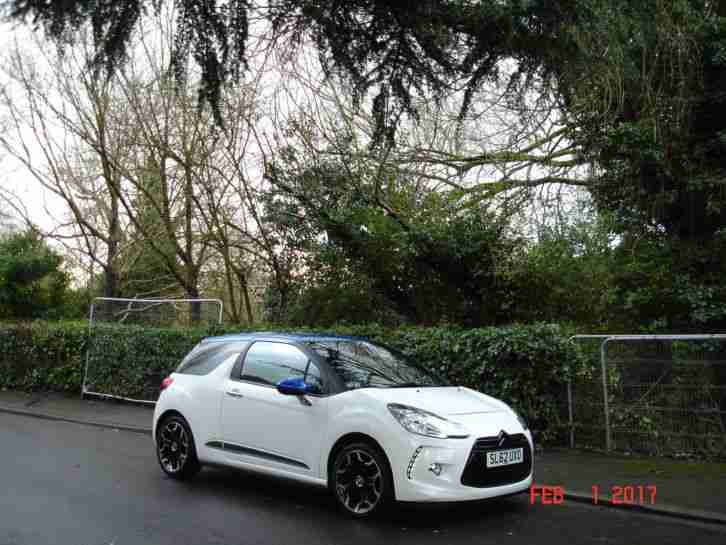 CITROEN DS3 DSTYLE + E HDI 62 REG LOW MILEAGE £0 ROAD TAX JUST BEEN SERVICED VGC