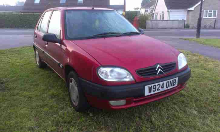 Citroen SAXO SX. Citroen car from United Kingdom