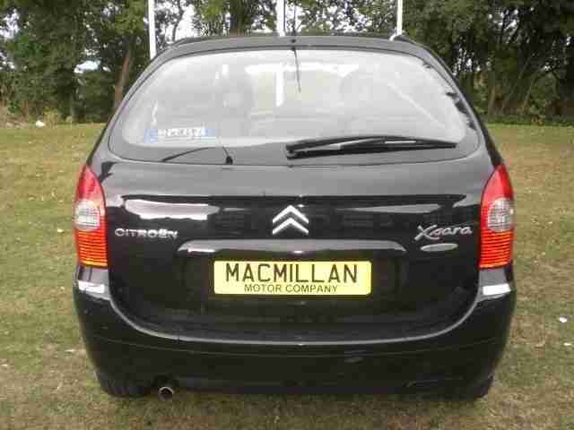 CITROEN XSARA PICASSO DESIRE 16V 2004 Petrol Manual in Black