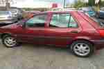 CLASSIC 2001 FIESTA LX RED 5 DR VERY LOW