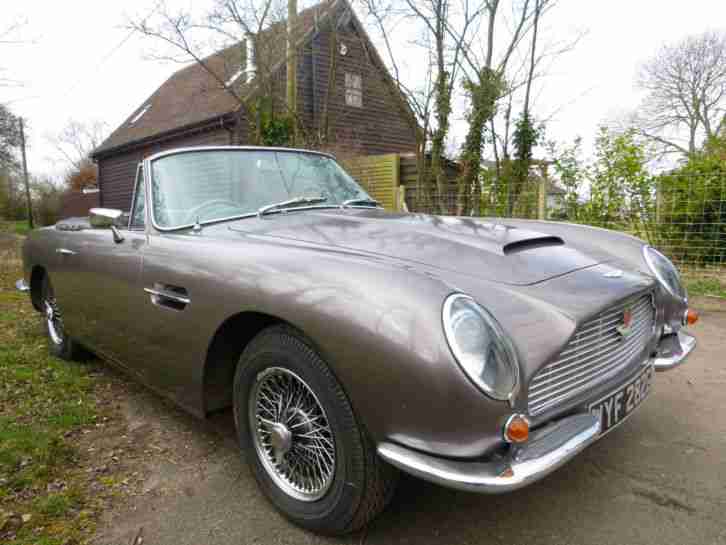 CONVERTIBLE DB6 VANTAGE VOLANTE 1969 ASTON MARTIN For auction on 28th July