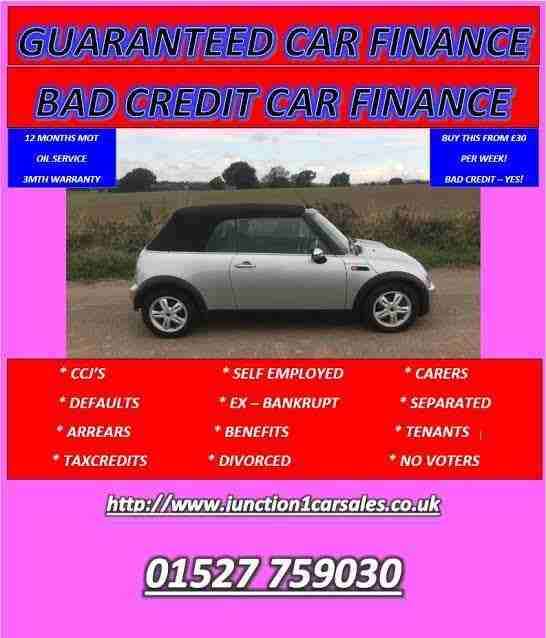 CONVERTIBLE ONE 1.6 LOW MILEAGE 37K 2007