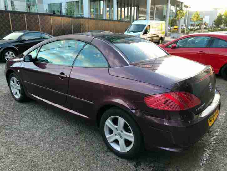 *CONVERTIBLE* PEUGEOT 307 CC WITH HARD TOP, MOT JUNE 2020, FULL LEATHER