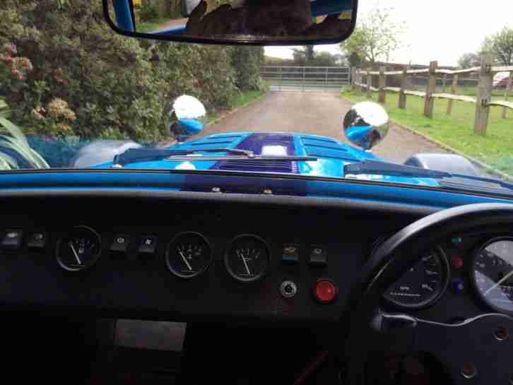 Caterham 7 factory built 1800 VVC roadsport lightly tuned, very quick.