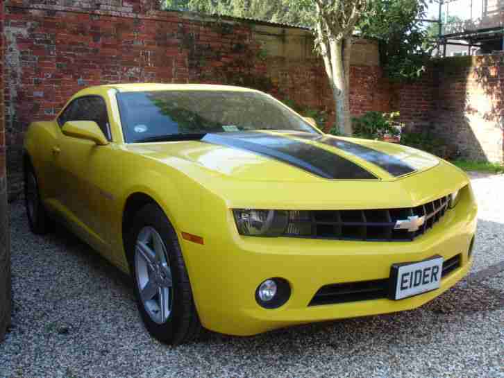Chevrolet Camaro Coupe 3.6 LT 300 BHP V6 Auto 2010 Rally Yellow ** BUMBLEBEE **