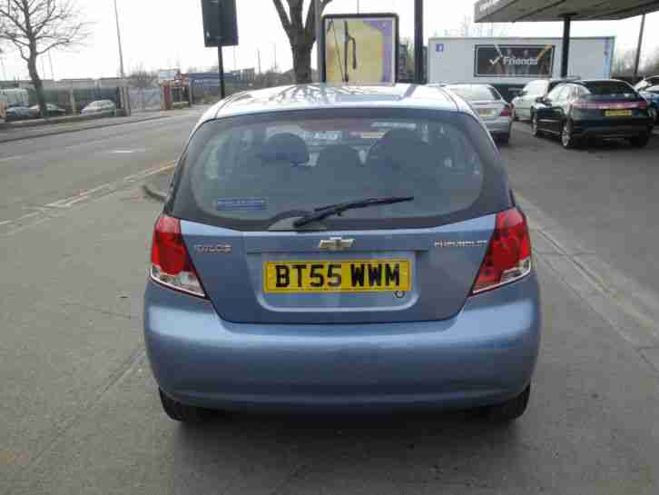 2006 55 CHEVROLET KALOS 1.2 LITRE SE IN METALLIC BLUE - FULL SERVICE HISTORY