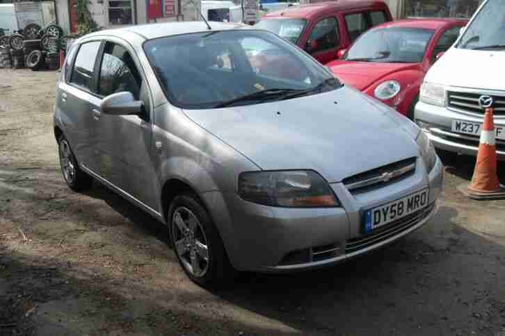 Chevrolet Kalos 1.2 SE Petrol 71HP 5dr Silver