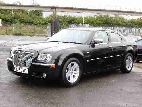 Chrysler 300C 3.0CRD V6 Auto, 2007, Black, Saloon, 59 000 Miles, FSH
