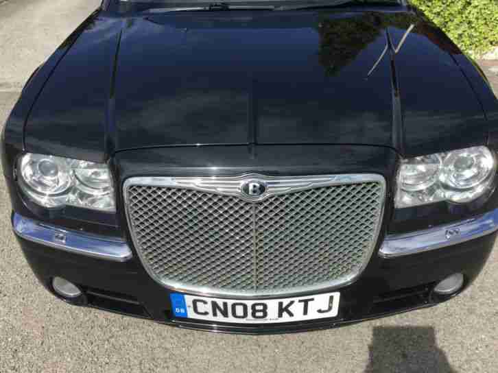 Chrysler 300C 3.0CRD V6 auto LUX,METALLIC BLACK , BLACK LEATHER, 80,000 MILES