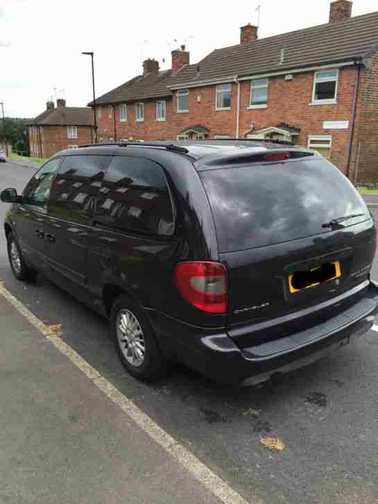 Chrysler Grand Voyager 2.8CRD LX Auto Limited XS Stow and Go Black