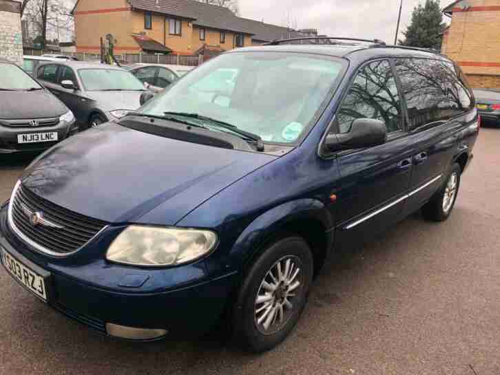 Chrysler Grand Voyager 3.3 auto Limited XS 2003 LONG MOT HEATED LEATHER PETROL