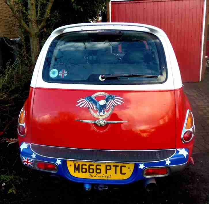 Chrysler PT Cruiser 2Lts 2002 Red White Blue Limited Addition RHD