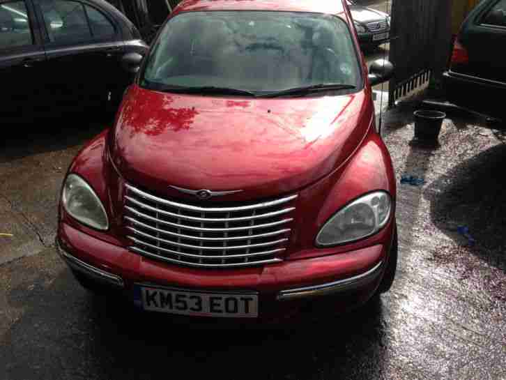 Chrysler PT Cruiser manual year03 in low mileage 69K 1year MOT 6m Tax service h.