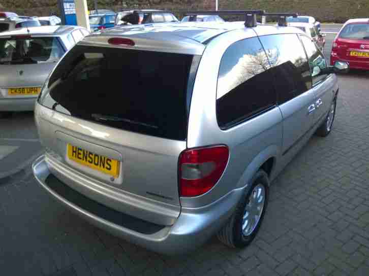 Chrysler Voyager 2.5CRD Diesel LX Seven Seater Metallic Silver 2003