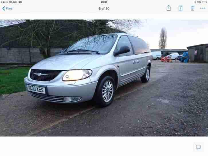 Chrysler grand Voyager limited 7 seater