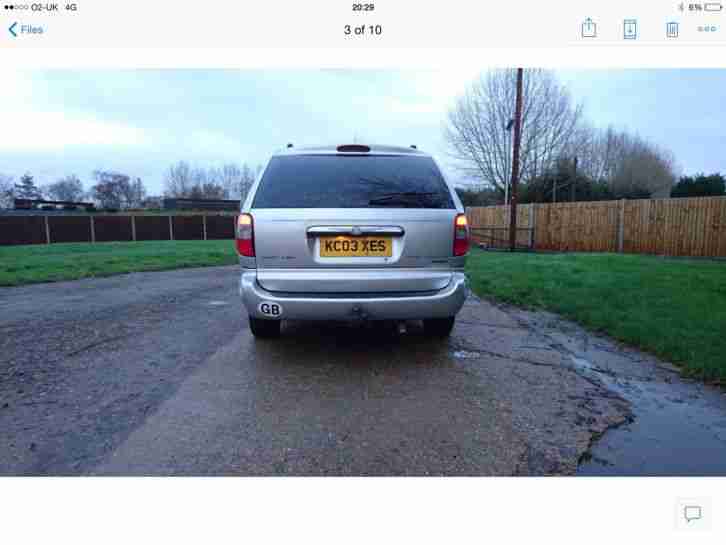 Chrysler grand Voyager limited 7 seater
