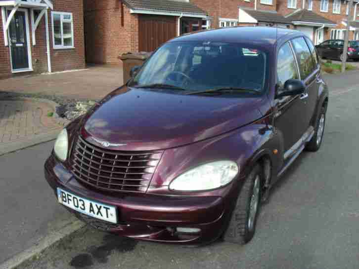Chrysler pt cruiser one lady owner from new sold as spares or repairs no reserve