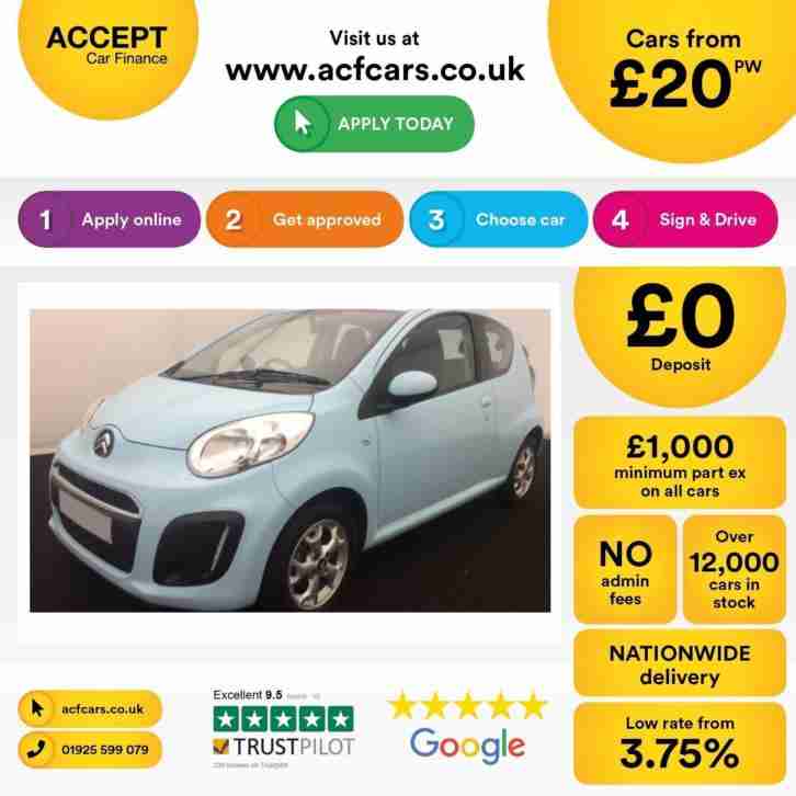 Citroen C1 1.0i ( 68bhp ) 2013MY Platinum