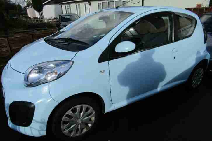 Citroen C1 VTr 998 2012 long MOT 45kmiles £0 road tax Face lift model immaculate