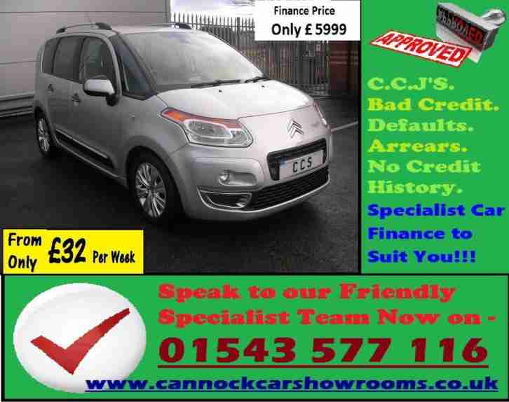 C3 Picasso 1.6HDi ( 92bhp ) Exclusive