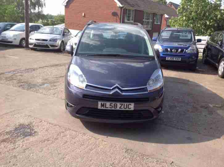Citroen Grand C4 Picasso 1.6HDi 16v EGS VTR+ AUTOMATIC Mauve Metallic 58 Plate