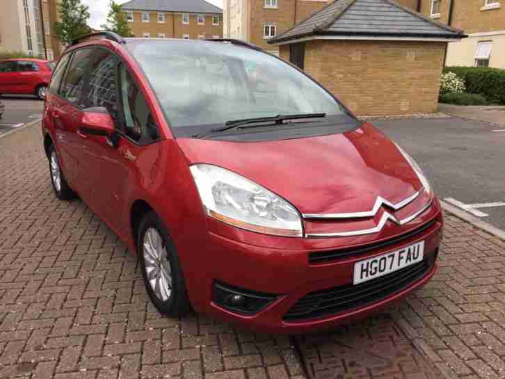 Citroen Grand C4 Picasso 2.0i 16v EGS VTR+ FULL MOT AUTOMATIC 7 SEATS