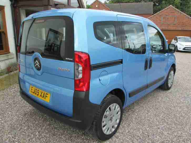 Citroen Nemo Multispace 1.4i 8v. MPV. 2009. 69,000 miles. MOT August 2019.