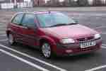 Saxo West Coast 3 door Hatchback red