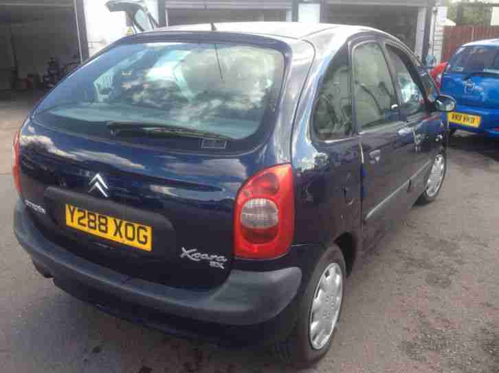Citroen Xsara Picasso 1.6i 2000MY SX 87K FSH 12 MONTHS MOT P/X TO CLEAR