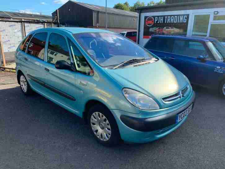 Citroen Xsara Picasso 1.6i 2003MY LX 03 REG IN BLUE WITH MOT JAN 2020