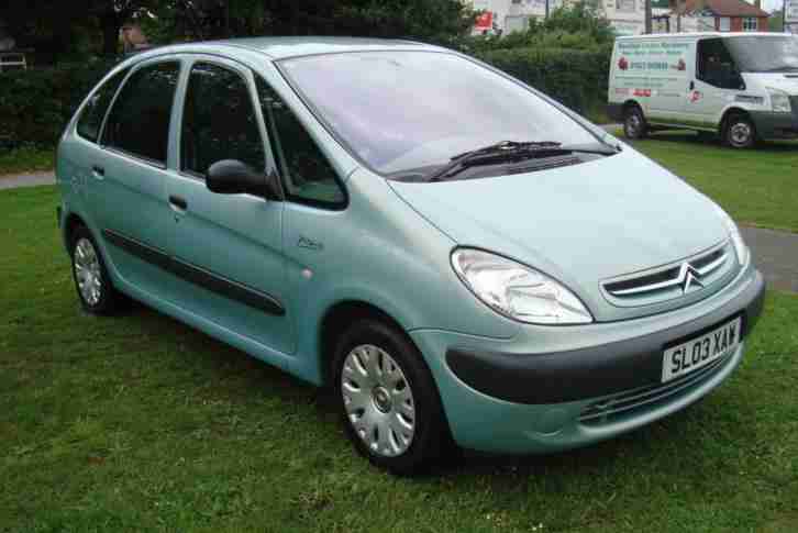 Citroen Xsara Picasso. Citroen car from United Kingdom