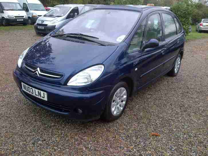 Citroen Xsara Picasso 1.8i 16v 200 Exclusive 1 lady owner £775.00