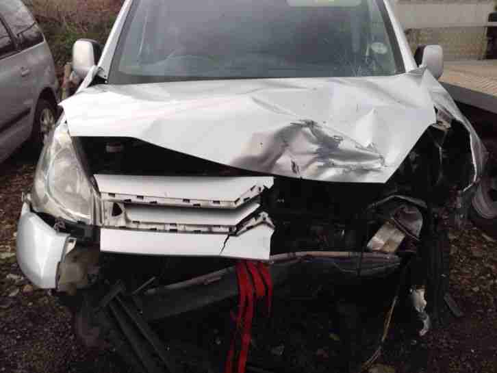 Citroen berlingo multi space vtr 1.6 hdi 2010 damaged unrecorded 5 seater