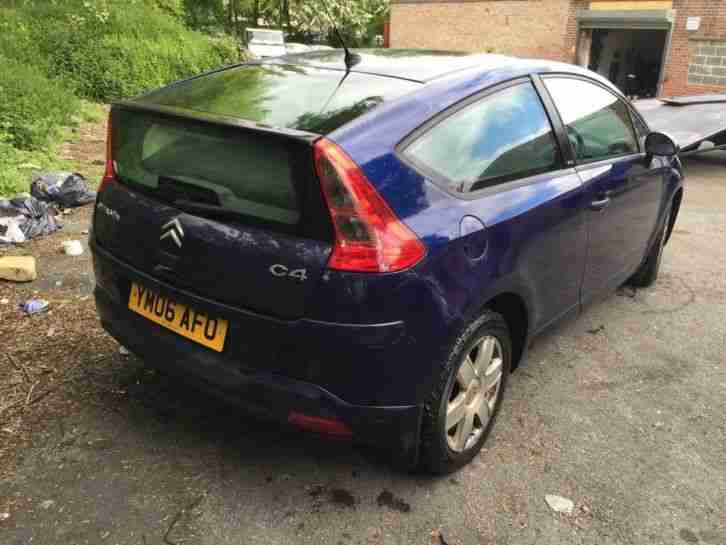 Citroen c4 VTR 1.4 2006 damaged salvage un recorded