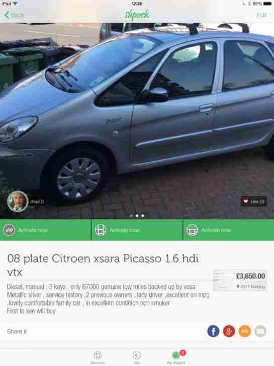 Citroen xsara picaso