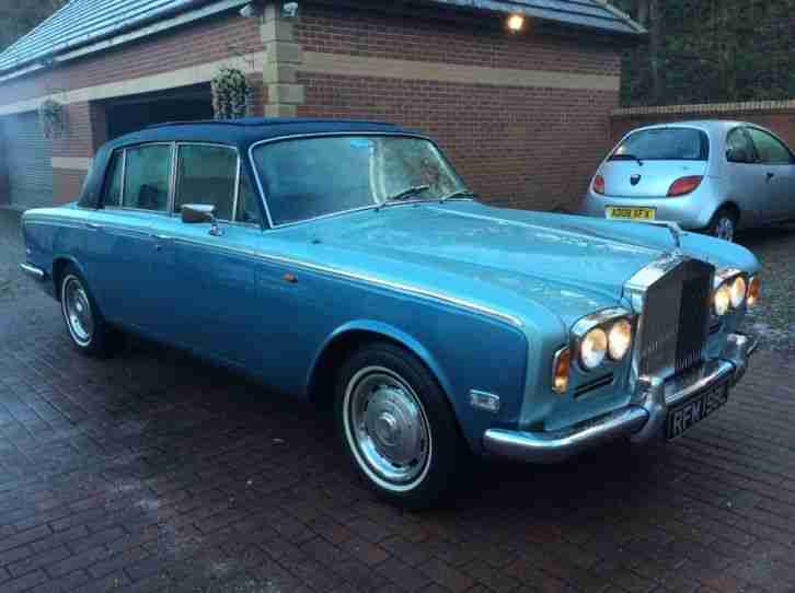 Classic 1973 Rolls Royce silver shadow 1 only 39k miles large sunroof vgc may px