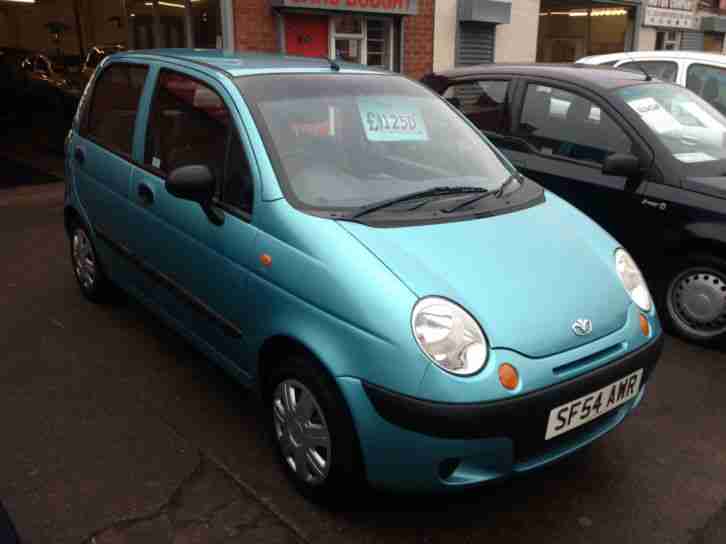 DAEWOO CHEVROLET MATIZ 1.0 XTRA IN MET BLUE SERVICE HISTORY 79,000 MILES 54 REG